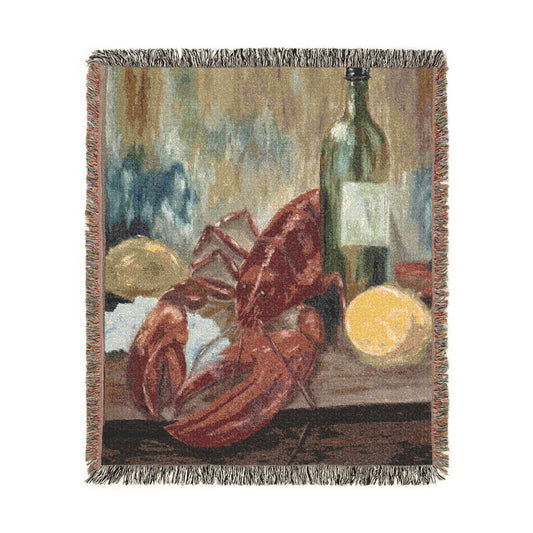 Nantucket Supper Woven Blanket