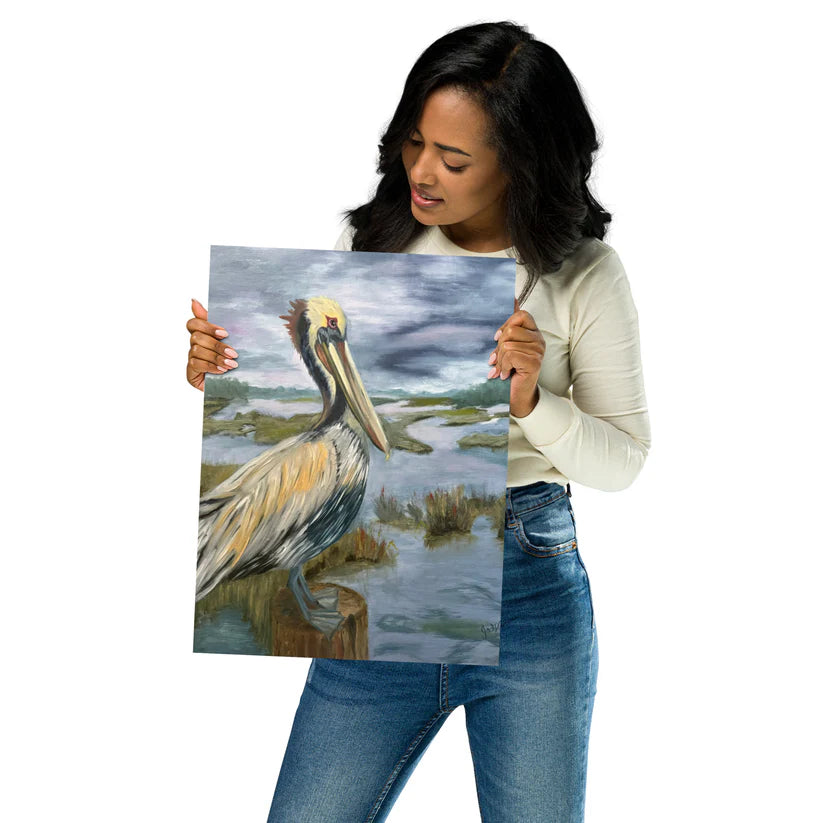 Pelican Brief Giclée Print