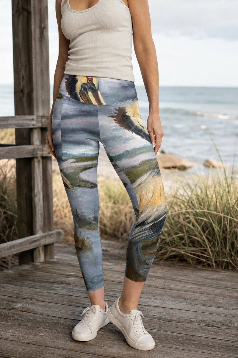 Pelican Brief Leggings with pockets
