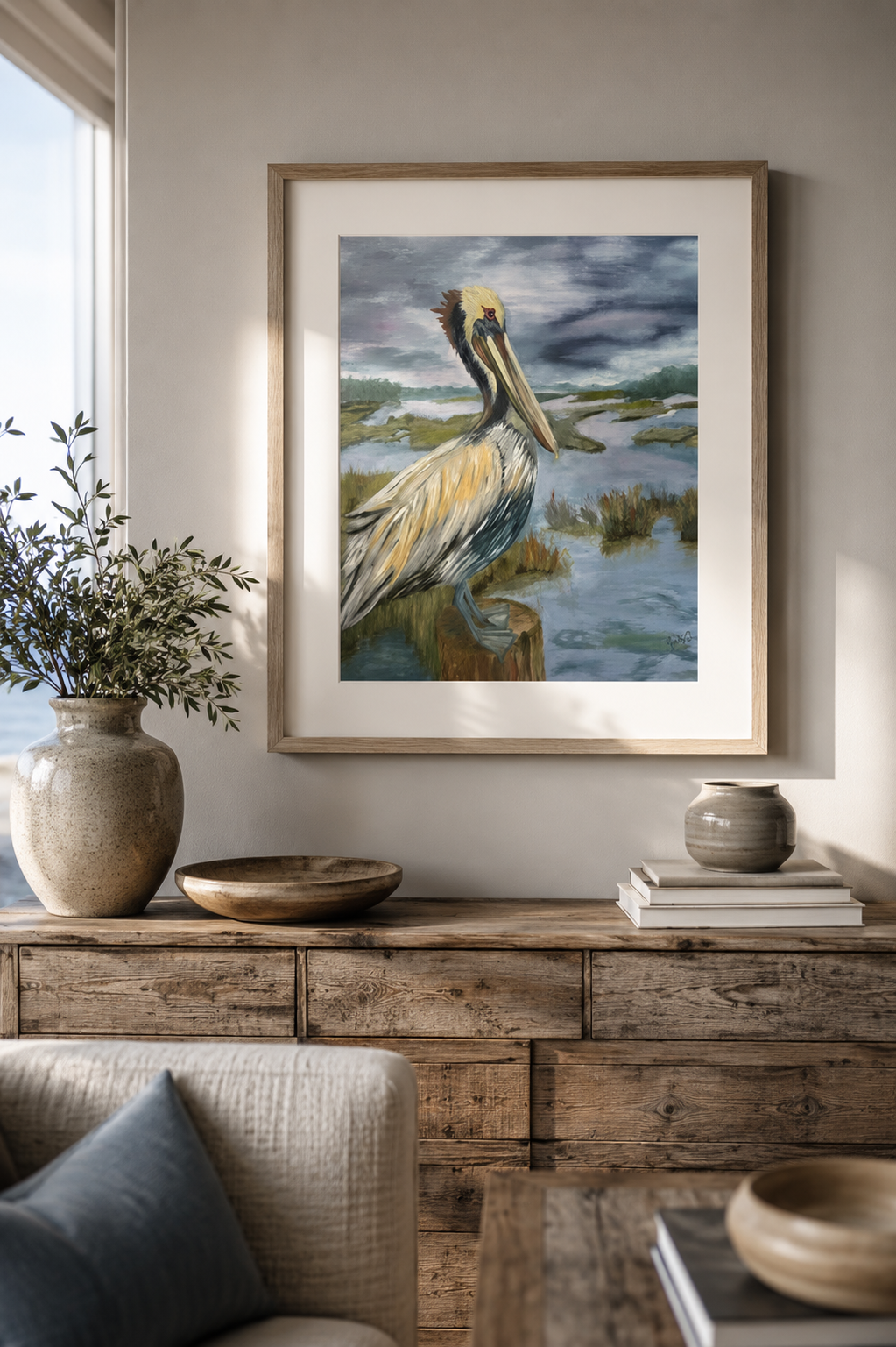 Pelican Brief Giclée Paper Print