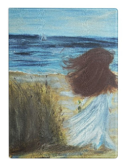 Returning to Herself Glass Cutting Board